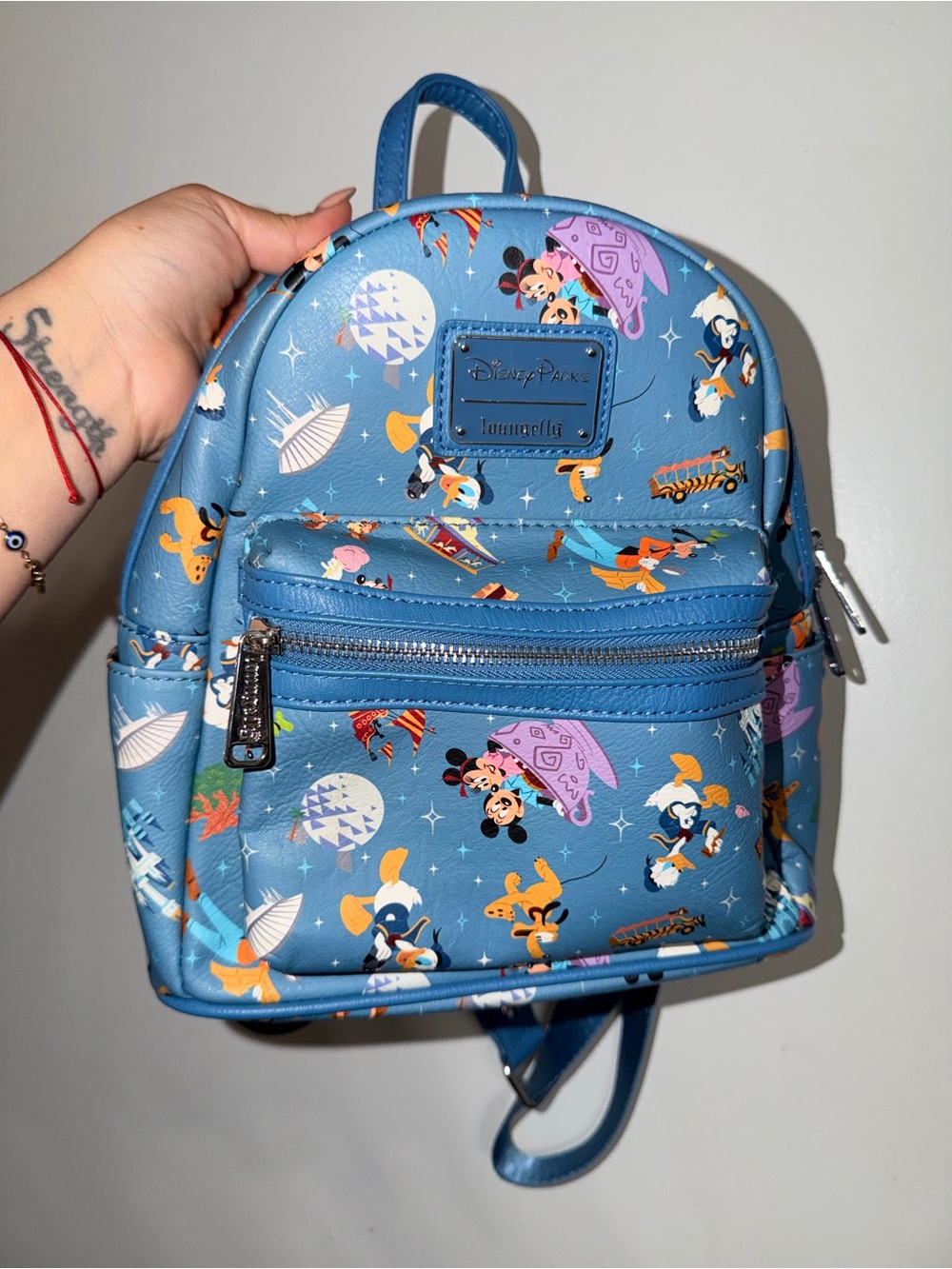 Loungefly Disney Parks Blue Backpack